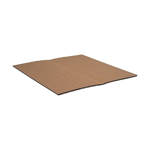 4ft x 4ft Unfinished White Oak Veneer Flexible Tambour Wall Panel with 3/4" Black 30-Degree Groove Slats, Flexible & Customizable