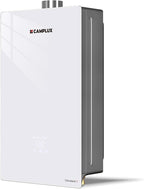 CAMPLUX Climatech 7 Tankless Water Heater Propane 4.22 GPM, 102000 BTU On Demand Instant Tankless Hot Propane Water Heater Indoor, LPG, White, CA422W