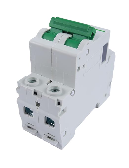 Miniature Circuit Breaker - 3 Pcs 110V/240V MCB DZ47-63 Mini Home Circuit Breaker 2 Pole 20A, AC Solar MCB