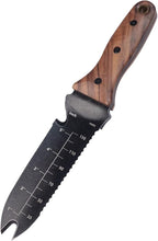 Hori Hori Garden Knife with Sheath Stainless Steel Weeding Tool for Gardening Weeding, Planting and Digging