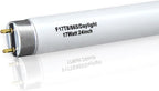 12 Pack 17W 24in T8 Bright White Fluorescent Tube, F17T8/865 6500K Daylight,2 Foot T8 Linear Fluorescent Lamp,Medium Bi-Pin (G13) Base,1350 Lumens
