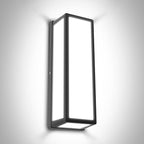 15 Inch LED Porch Light 30W 6500K Outdoor Wall Lighting 2400LM Aluminum Modern IP65 Waterproof Exterior Light Fixture Wall Mount for Patio Stairway Backyard