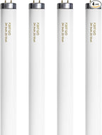 T12 Fluorescent Tube Light Bulb 20 Watt Daylight, F20T12/D Replacement for 79042 F20T12/SUN/ECO F20T12/D/ECO 273284 F20T12/D/ALTO 1100 Lumen G13 Base, 24 Inch 4 Count