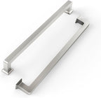 FILTA Cabinet Handles 8.8 Inch 10 Pack Brushed Nickel Cabinet Pulls for Kitchen Metal Drawer Pulls Modern Cabient Hardware Cupboard Handles