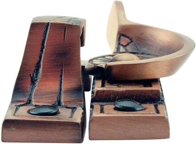 Renovators Supply Manufacturing Window Sash Lock 2.7 in. Solid Cast Brass Victorian Style Window Locks with Mounting Hardware