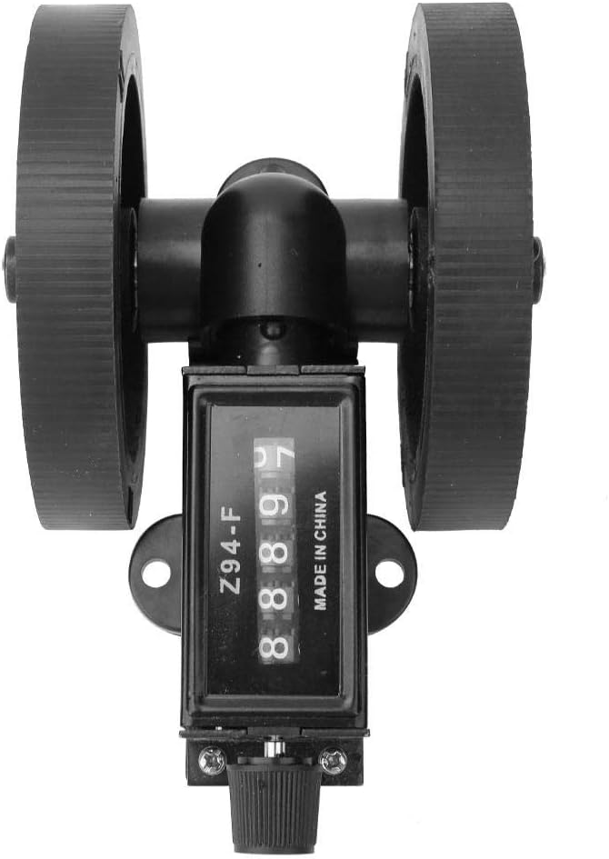 Five Digit Length Rolling Counter with Wheel for Measure Leather, Cable, Plastic Length (0~9999.9)