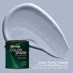 Rust-Oleum Color Spark Interior Paint and Primer in One, Semi-Gloss, Partly Cloudy, 1 Gallon