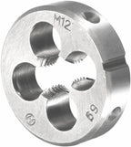 12mm x 1.25 HSS Metric Tap and Die Set Right Hand Thread,Tapping DIY Tool 3pcs (M12 x 1.25mm)