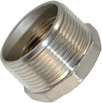 1-1/2" Male NPT to 1-1/4" Female NPT Female Reducing/Reducer Bushing Pipe Fitting,Adapter,Stainless Steel SS 304 Hex Bushing