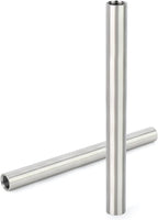 TAISHER 2PCS Stainless Steel Pipe Fittings, 1/4" NPT x 1/4" NPT Female Threaded, 12" Length Nipple Cast Pipe