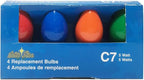 Brite Star 4Ct C7 Replacement Bulbs, Multi