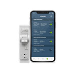Leviton 2nd Gen Smart Circuit Breaker with Remote Control, GFCI, 1-Pole 30 Amp, 120-Volt, 10kA Interrupt Rating, LB130-GST