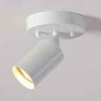 GLOBE Electric 57499 Pratt 1-Light Track Lighting Spotlight, Matte White, Bulb Not Included