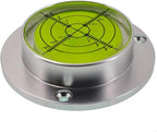 Metal Horizontal Bubble Cow Eye Level Universal Horizontal Bubble Flange Water Bubble Level Horizontal Bubble Small Household (60 * 14mm)