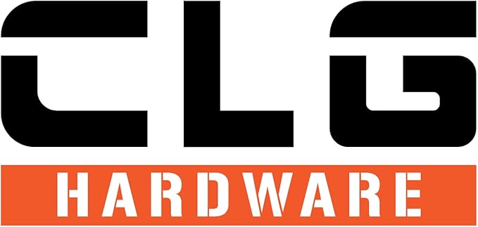 CLG HARDWARE DC6003 Medium Duty Commercial Door Closer - Surface Mounted, Automatic Door Closer, Cast Aluminum - UL 3 Hour Fire Rated, Size 3 for Residential & Light Commercial Doors - US26D Aluminum