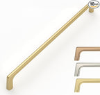 10 Pack 10 Inch Gold Cabinet Handles - Kitchen Hardware Pulls for Cabinets