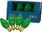 Brite Star 4Ct C9 Replacement Bulbs,Green