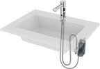Moen 8559 Commercial Align M-Power Electronic Touchless Hands-Free Sensor-Operated Modern Bathroom Sink Faucet, Chrome