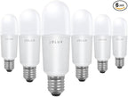 Jolux led Stick Lights for Enclosed Fixture,Led bulbs100 Watt Equivalent,3000K Warm White,1500 LM,E26 Medium Screw Base,High Lumen Light Bulb,Non-Dimmable, 6 Count (Pack of 1)………