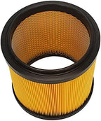 VCFS Cartridge Filter Replacement Compatible with Vacmaster Filter VCFS, Vacmaster 5-20 Gallon Wet/Dry Vacs, VBV1210 filter For Hart Wet/Dry Vacuums 2 Pack