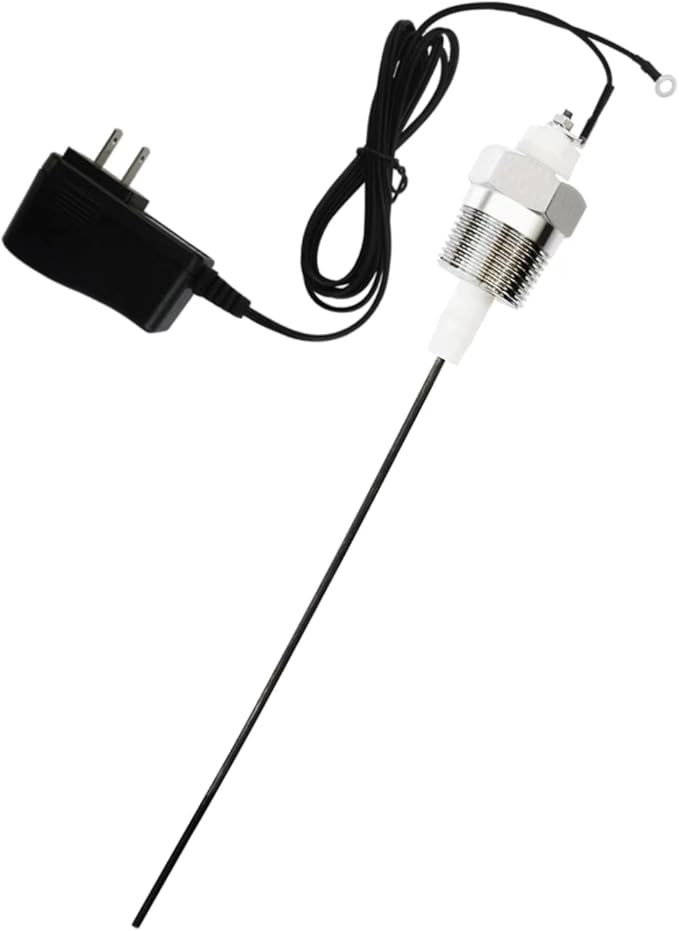 Powered Anode Rod for Hot Water Heater, Eliminate Sulfur Odor, Prevent Corrosion, Extend Lifespan, Easy to Install for Water Heaters and Well Water Systems (Model B)