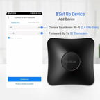 BroadLink RM4 pro IR and RF Universal Remote, All in One Hub Code Learning Wi-Fi Remote Control for TV Air Conditioner STB Audio, Curtain Motor, Works with Alexa, Google Home, IFTTT