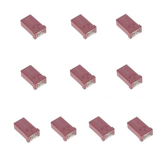 30Amp 32V Micro Cartridge Fuses Mini Automotive MCASE Shaped Cartridge Fuse Kit(10 Pcs)