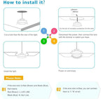 2 Inch LED Downlight, Recessed Lighting Dimmable Ceiling Light, 3W, 5500K Daylight White, CRI80 with LED Driver(35W Halogen Equivalent), 12 Pack
