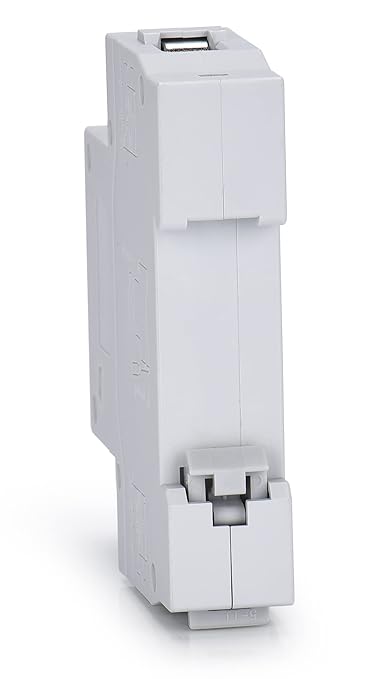 AC Miniature Circuit Breaker, 40 Amp 120V/240V 1 Pole DIN Rail Mount Circuit Breaker, Thermal Magnetic Trip, Solar AC Disconnect Switch MCB C40