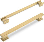 COTYKILEY 10 Pack 6-1/4 Inch(160mm) Champagne Bronze Cabinet Handles Gold Kitchen Cabinet Pulls Cabinet Door Handles Kitchen Cabinet Hardware