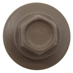 #14 Metal Roofing Screws(250) Screws x 1-1/2" Buckskin Hex Washer Head Sheet Metal Roof Screw. Self Starting/self Tapping Metal to Wood with EPDM Washer. Colored Head. for Corrugated Roofing