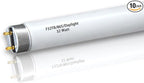 (10pack) 48 inch F32T8/865 Fluorescent Tube Light,4FT 32Watts 6500K Full Spectrum Daylight Bulb,Ra83 High Transparent Replacement for Ceiling Lights,Fish Tank Bulb
