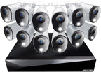 Night Owl 2-Way Audio 20 Channel DVR Video Home Security Camera System with (12) Wired 1080p HD Indoor/Outdoor Deterrence Cameras and 1TB Hard Drive (Add up to 4 Wi-Fi Cameras) (12 Camera)