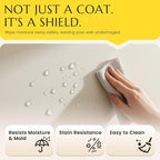 DWIL White Paint for Wall, Water-Based Ceiling Paint with Roller Kit - Interior/Exterior - No Sanding, Quick Drying, Low Odor - Perfect for Wall, Ceiling & More, 50-55sq.ft, 32 Oz, Semi-Gloss White