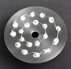 Adhesive for Shower Curtain Rods, High Strength Adhesive, Glue for for Tiles, Steel, Real Woods, Glasses, Marble, Slow Dry Modified Silicone Sealant, White Color, Weight 0.4 oz.