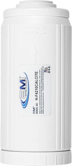 APPLIED MEMBRANES INC pH Neutralization Water Filter Cartridge | Calcite Filter to Raise Alkalinity of Low pH Water | Standard 4.5" x 10" Size fits 10 Inch Filter Housing | H-F4210CALCITE (4.5x10))