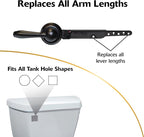 Korky 6081BP Strongarm Tank Lever Universal to Fit Front Angled Side Left and Right Mount Toilets, Oil-Rubbed Bronze, Faucet Style