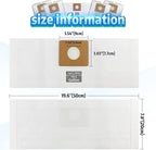 3 PCS Preferential Set 3 Gallon Vac bags, ALYYDBG Type C 90669 9066900 9066933 Disposable Collection Bags