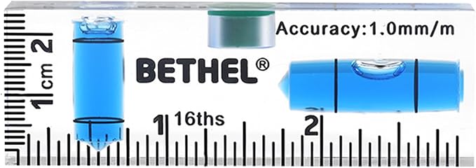 BETHEL Small Level Mini Bubble 90°/180°SpiritLevel,Magnetic 2.95 Inch Shatterproof Cross Check Pocket Level Picture HangingLevels Tools for Machinist,Construction & Household