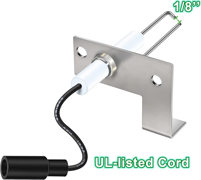 Saillong 2 Packs RV Water Heater Parts, Spark and Sensor Electrode, 2-Prong, Compatible with 93868 Atwood, Water Heater Igniter Repair Replacement Parts for RV, Camper, Trailer and More