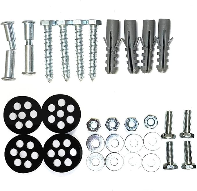 Appli Parts Soporte para montaje en pared de Unidad Condensadora Externa de Mini Split hasta 100kg modelo APAB-2100 incluye kit de fijacion, pernos y gomas