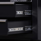 Tool Chest Heavy Duty Cart Steel Rolling Tool Box 5 Drawer Cart (TZ35-BK)