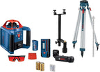 BOSCH GRL900-20HVK REVOLVE Self-Leveling Horizontal/Vertical Rotary Laser Kit, Includes Tripod, Grade Rod, Receiver, 2 D Batteries, Carrying Case, & Accessories