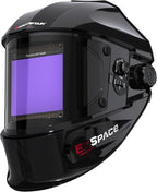 ARCCAPTAIN 3.94"X3.66" Welding Helmet Auto Darkening, 1/1/1/1 Top Optical Clarity Large Viewing Screen Solar Power Welding Hood with 4 Arc Sensor, Wide Shade 4-5/5-9/9-13 for TIG MIG ARC Welding CUT