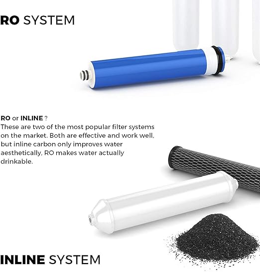 iSpring RCC7D 75 GPD Reverse Osmosis/Deionization Water Filter System, Removes TDS, Chlorine, Fluoride, Lead, and More, Fits Under Sink, 1 Year Warranty