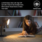 LUXON 8-Pack Edison Bulbs,Antique Vintage Style,Incandescent Light Bulb,Dimmable,Amber Warm 60W E26 Base for Wall Sconce Chandelier Retro Fixture