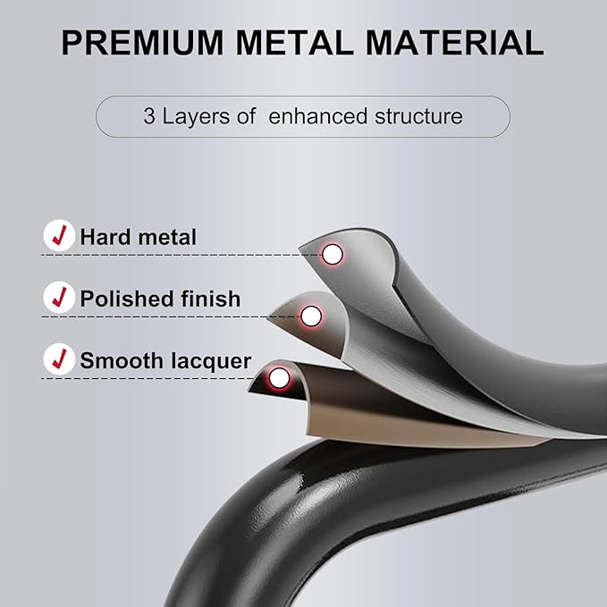 Valeo 4 Step Ladder with Handrails,500 Lbs Capacity,Folding Step Stool Ladder with Attachable Tool Bag,Lightweight & Storage Step Ladder 4 Step Folding,Multi-use for Home,Kitchen,Office,Black