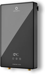 Airthereal Electric Tankless Water Heater, 9kW, 240Volts - Endless On-Demand Hot Water - Self Modulates to Save Energy Use - Small Enough to Install Anywhere - for Sink and Faucet, Evening Tide series