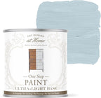 AMY HOWARD AT HOME Chalk-Based One Step Paint for Furniture, Cabinetry, Decor, Finish, and More | No Stripping, Sanding, or Priming | Ultra-Light Base | 16 Ounce | French Blue