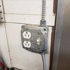 12 Pack 4" Square Electrical Box, 1-1/2'' Deep Metal Electrical Box, 21.0 Cu. in. Capacity, Electrical Junction Box, Galvanized